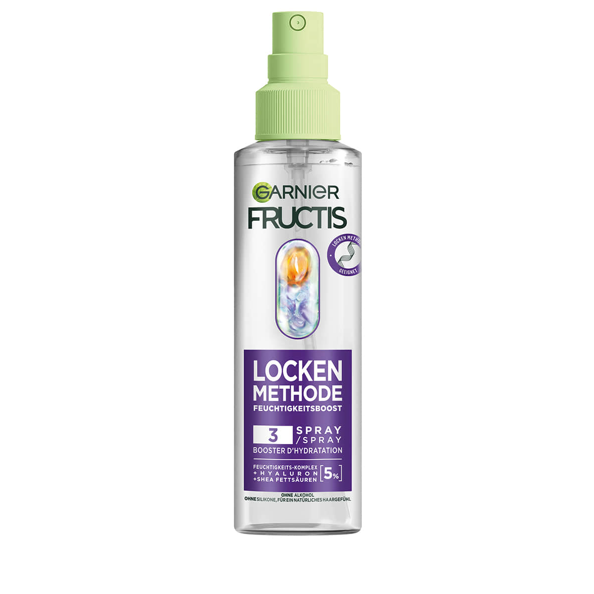 Locken Methode Feuchtigkeitsboost Haarpflege-Spray für alle Arten von Locken