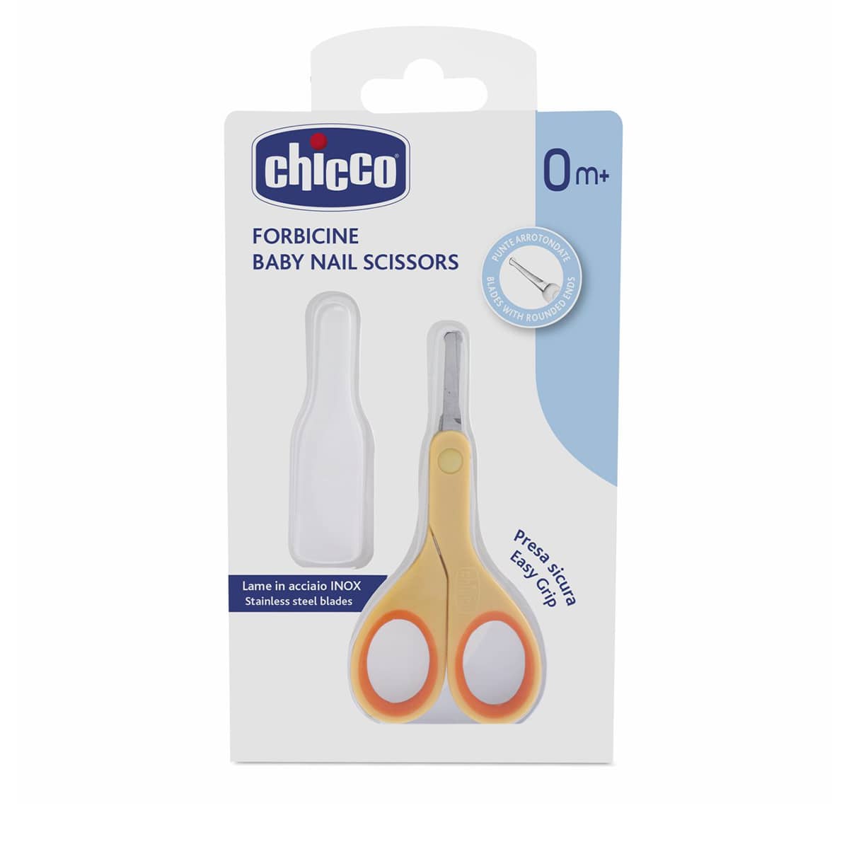 Babyschere mit Schutzkappe
