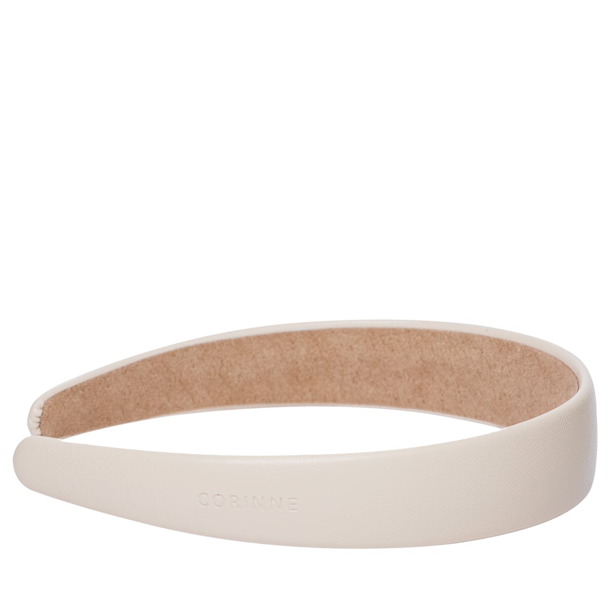 Diadem Wide Plain Vegan Cream