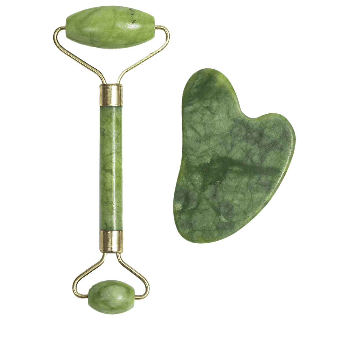 Gua Sha & Roller Set - Jade