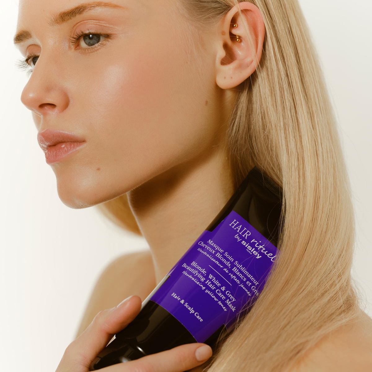 Masque Soin Sublimateur Cheveux Blonds, Blancs et Gris