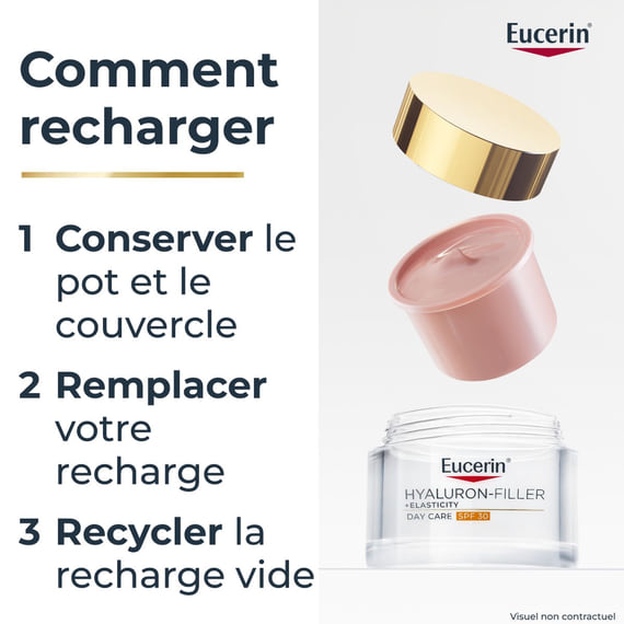 Soin de Jour Elasticity Rose SPF30 Recharge