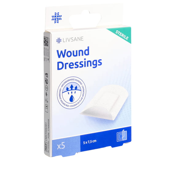 Sterile Wound Dressings 5 x 7.5cm