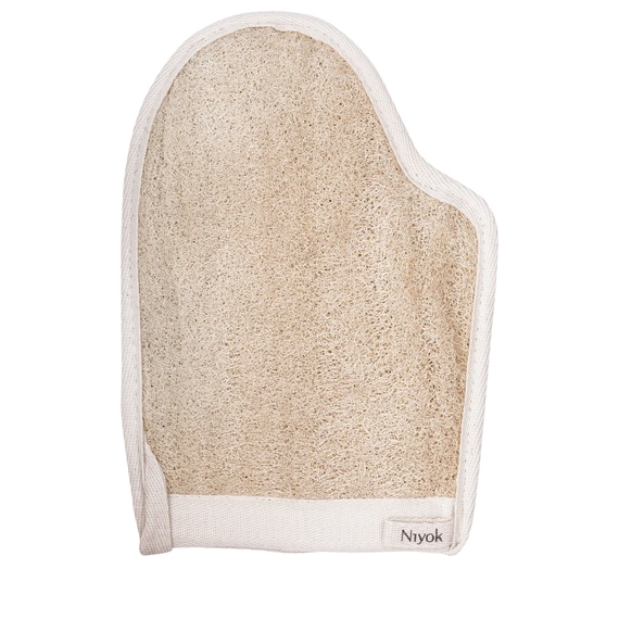 Loofah & Cotton Massage Glove