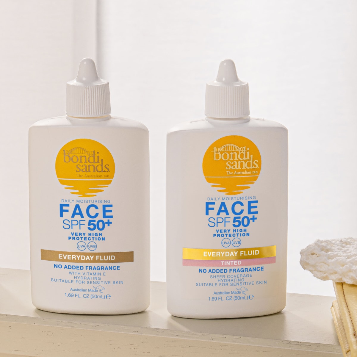SPF 50+ Fragrance Free Tinted Face Fluid