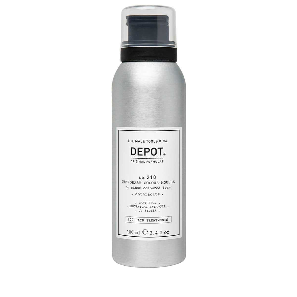 No.210 Temporary Colour Mousse Anthracite