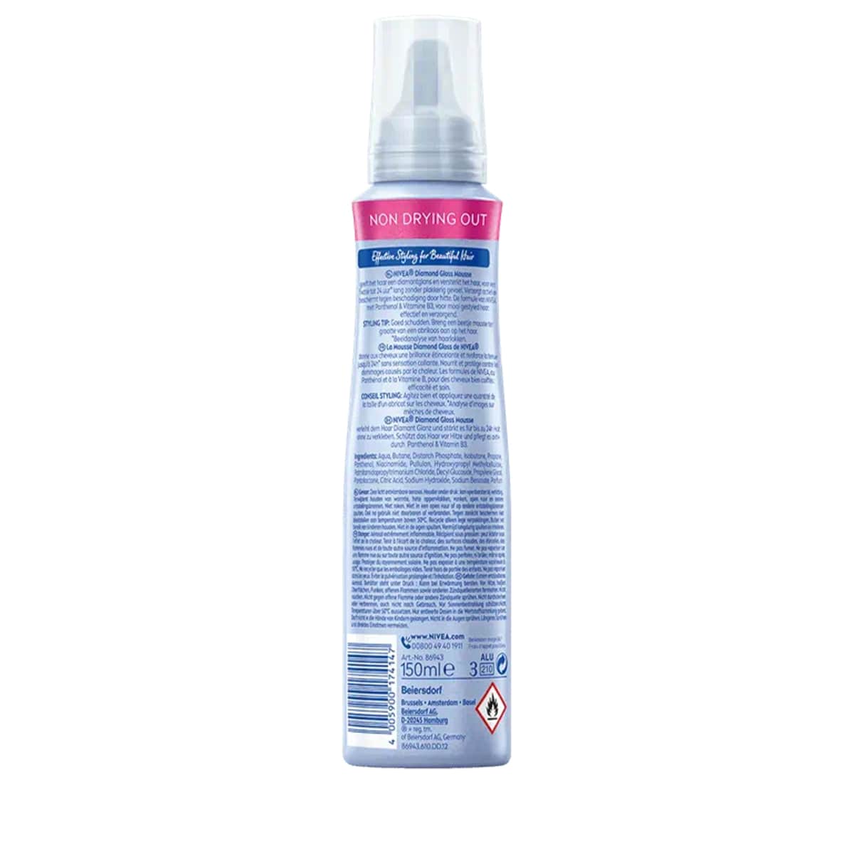 Diamond Gloss Care Styling Mousse