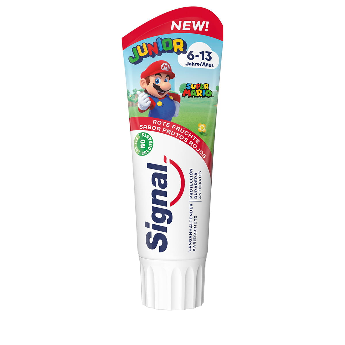 Junior Dentifrice 6–13 Ans Goût Fruits Rouges