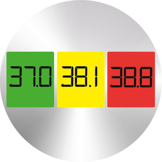 Digitales Schläfen-Thermometer Sensian Swipe 5