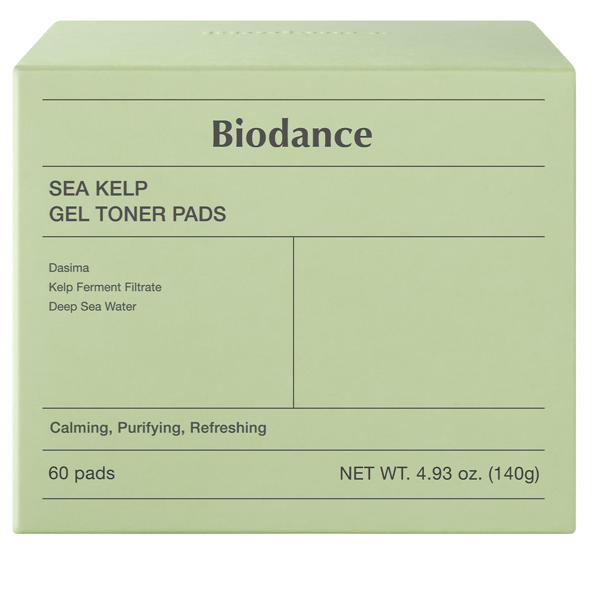 Sea Kelp Gel Toner Pads - 60 Pads