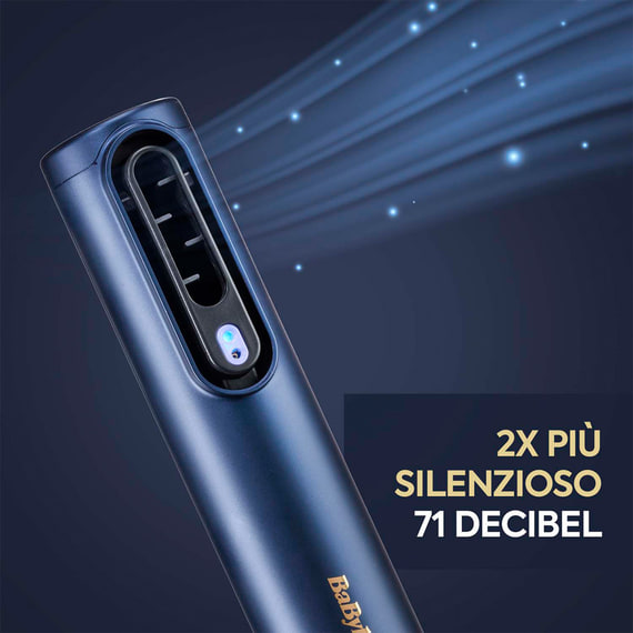 Spazzola ad Aria Air Wand blu/oro AS6550CHE
