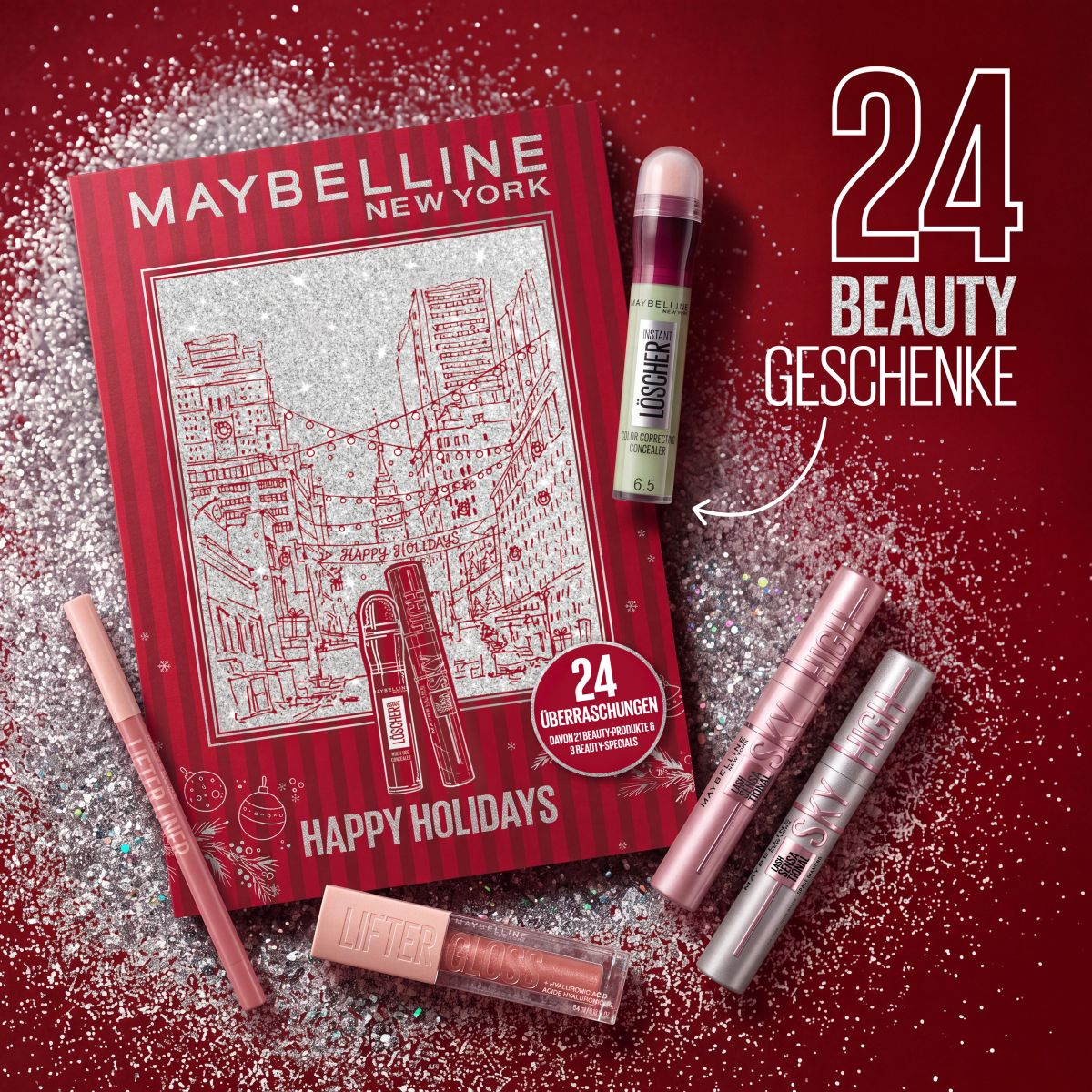 Maybelline Adventskalender 2026