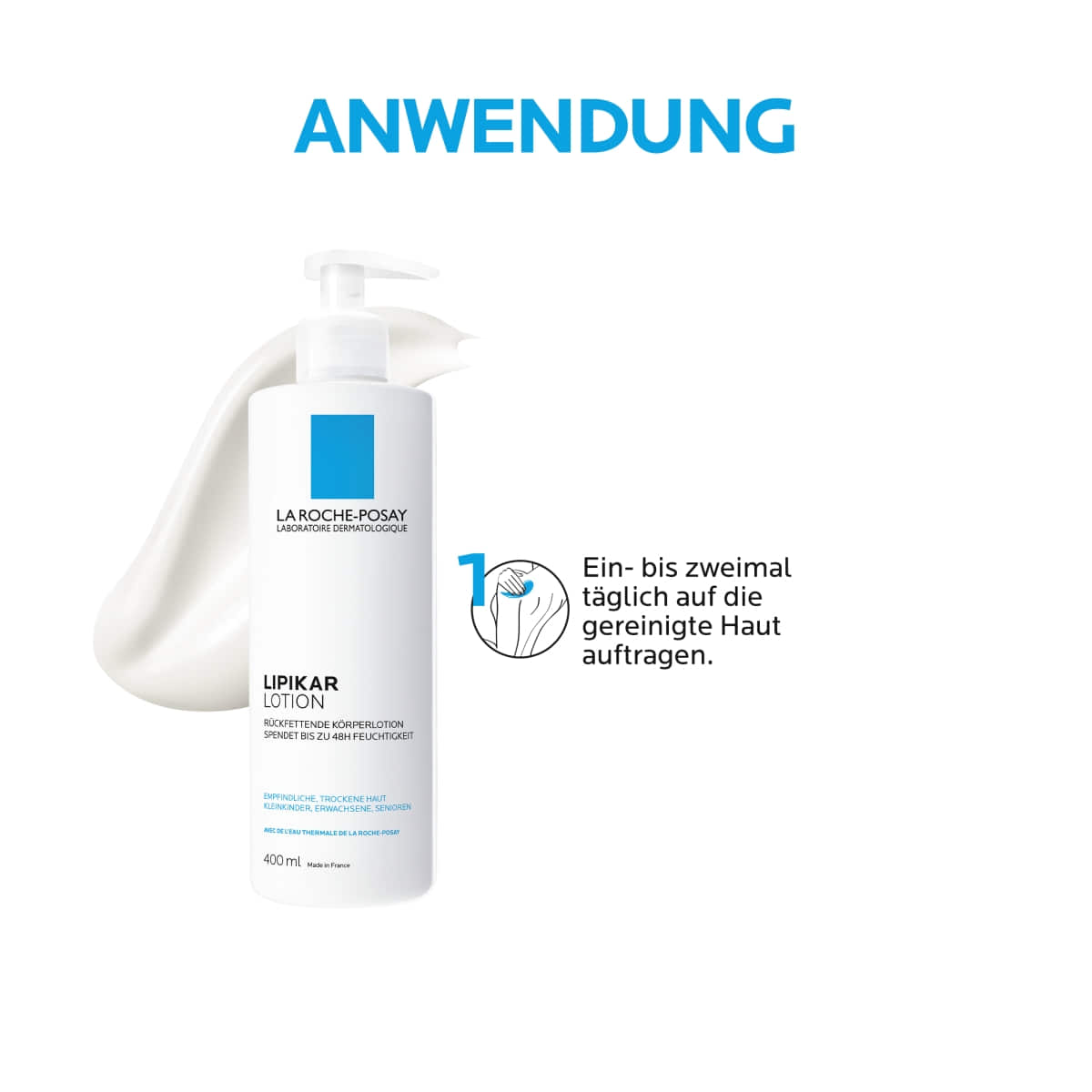 Body lotion for dry skin