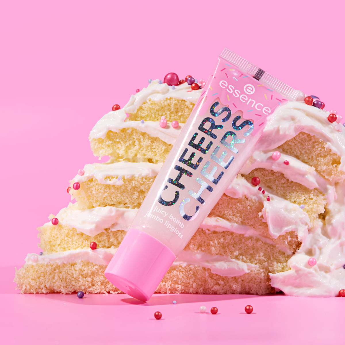Cheers Juicy Bomb Jumbo Lipgloss - 02 Cake My Day!