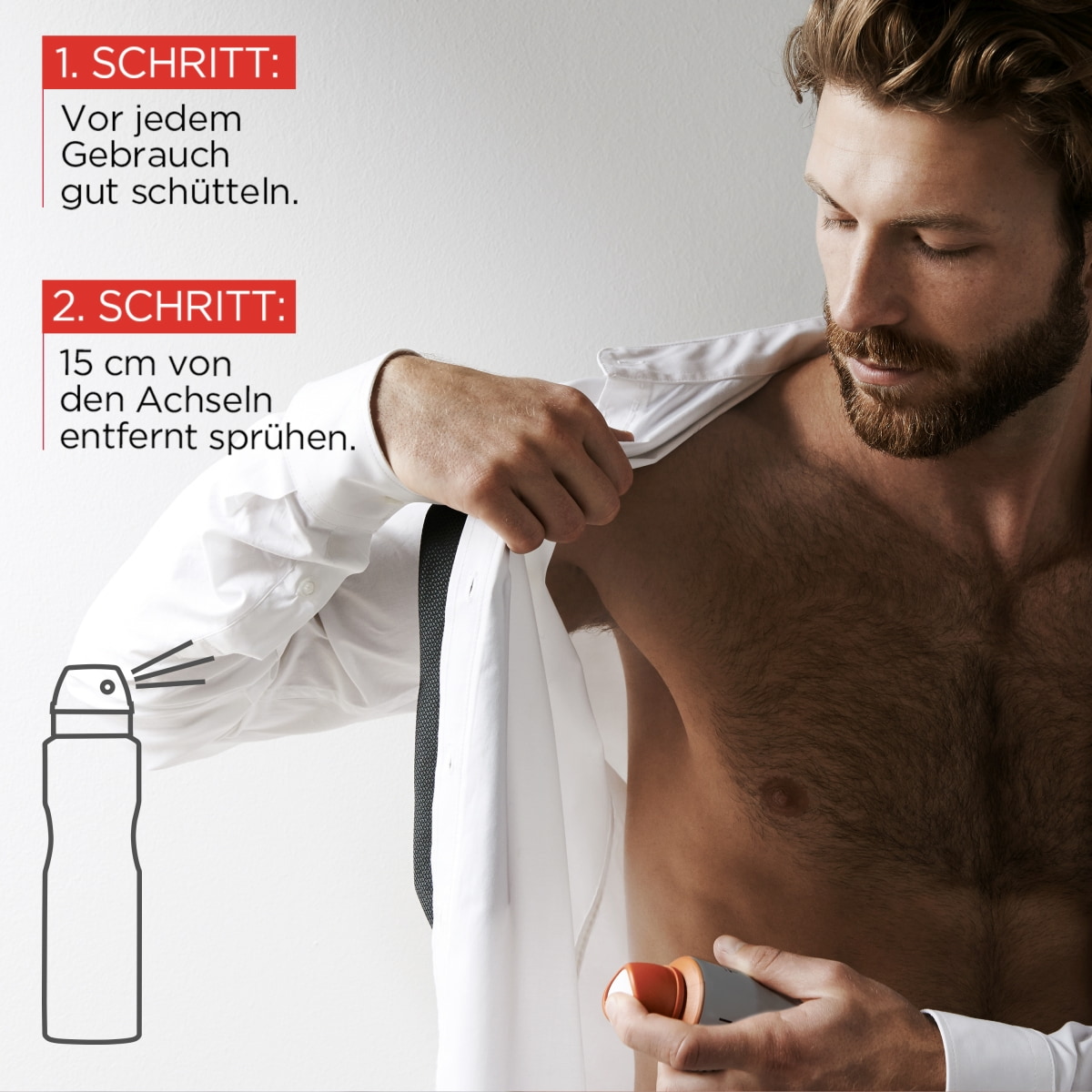 Deo Spray Invincible Man 96h