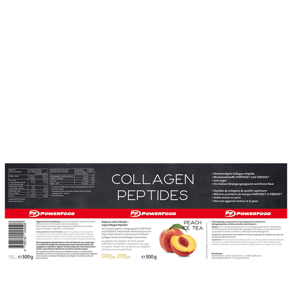 Collagen Peptides Peach Ice Tea