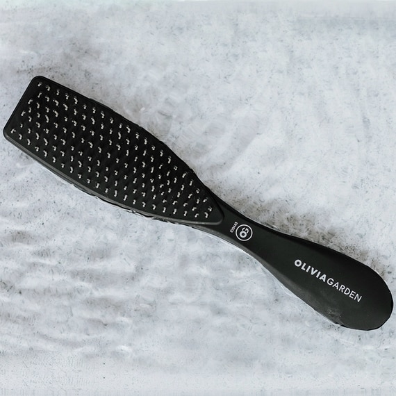 Essential Style wet thick hair bristles matt black