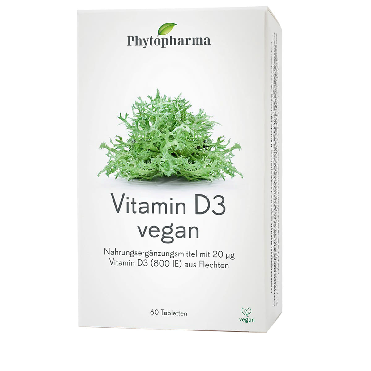 Vitamin D3 Tablets Vegan 60 Pcs.