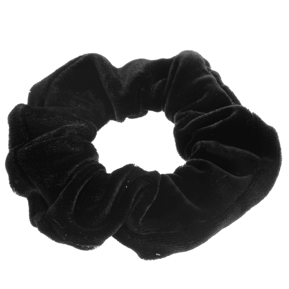 Scunchy, velvateen, black