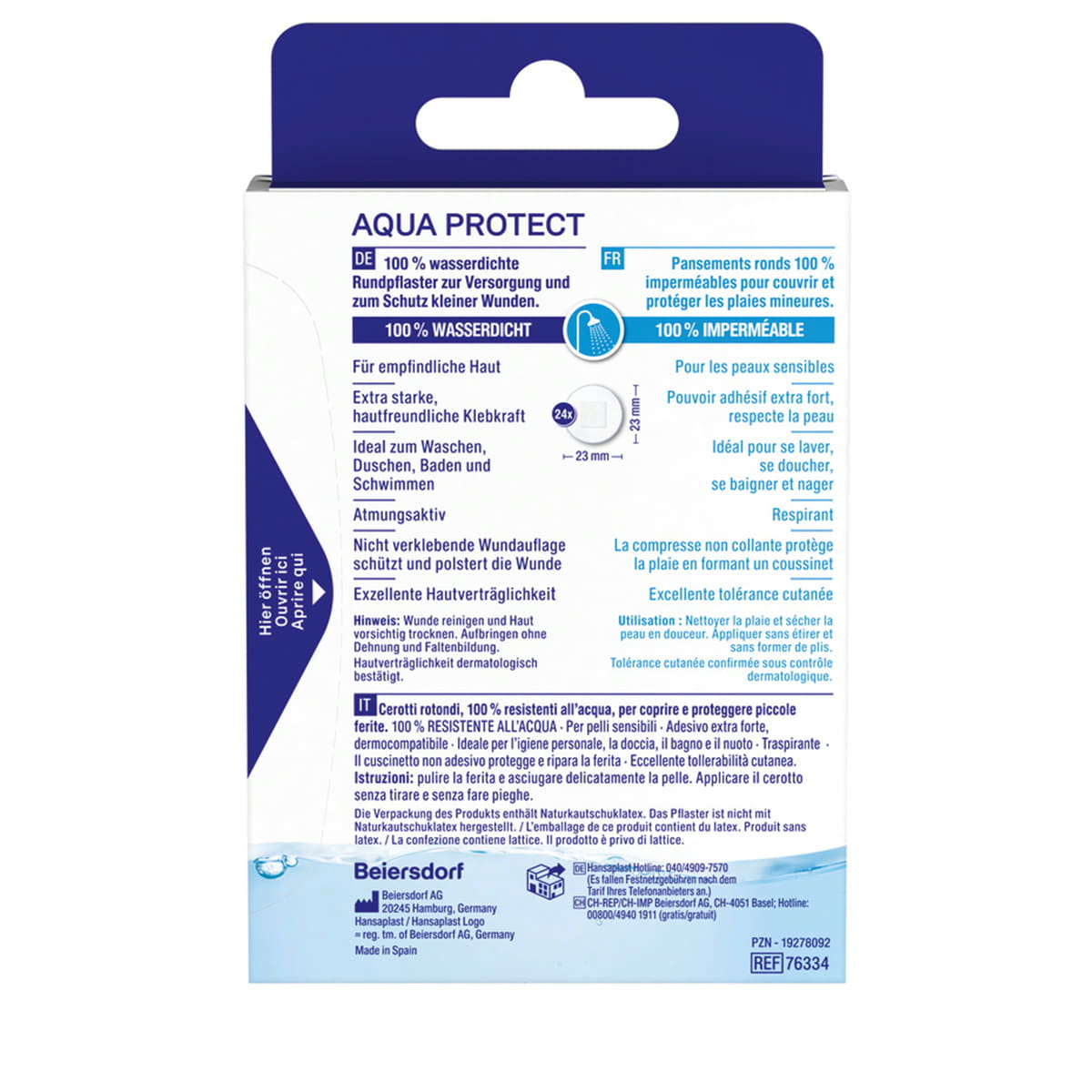 Aqua Protect Rundpflaster