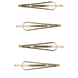 Fermaglio Per Capelli Yoga Dritto - Oro