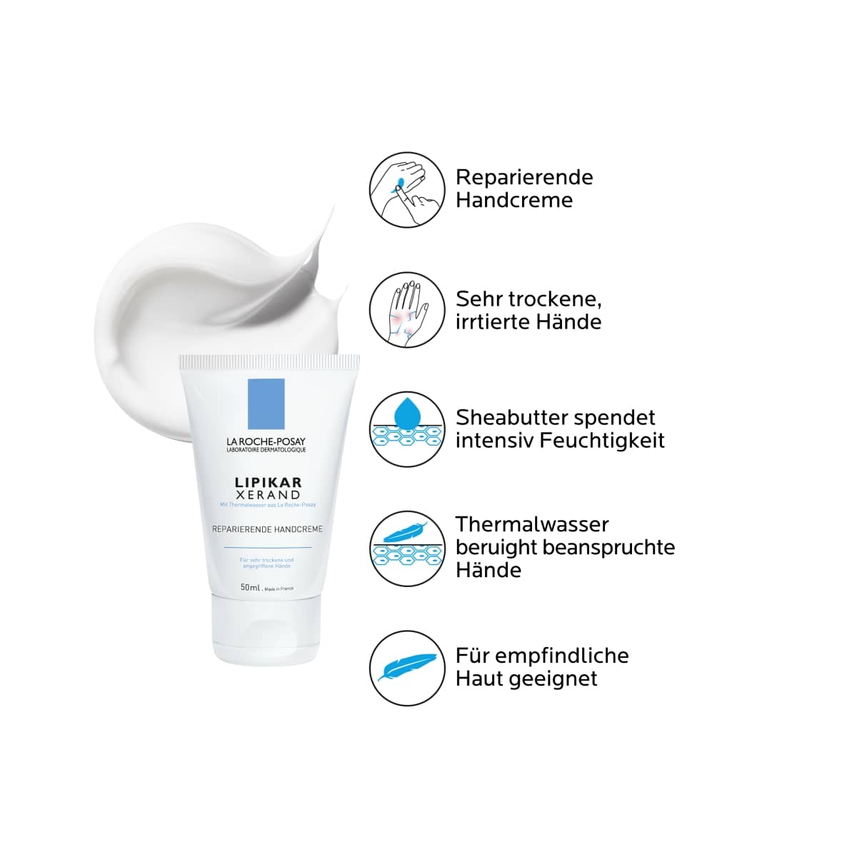 Xerand - Re-greasing hand cream for dry hands
