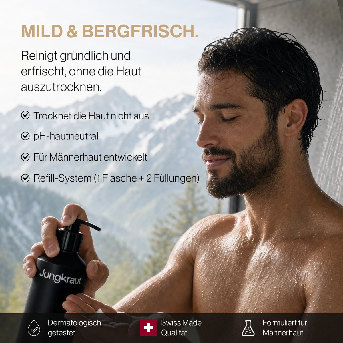 Mountain Rain Shower Gel Refill