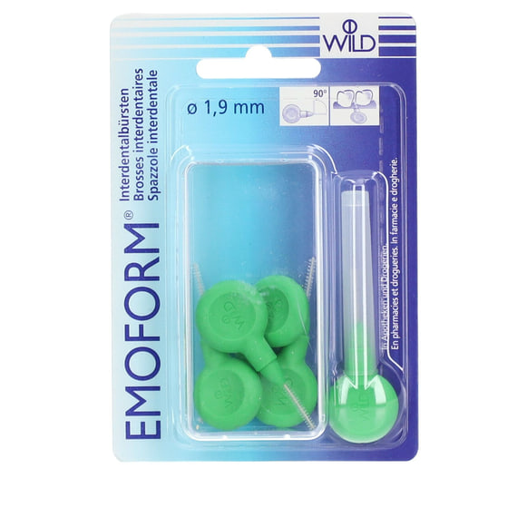 Spazzolini Interdentali 1.9 mm Verde Chiaro - 5 pz.