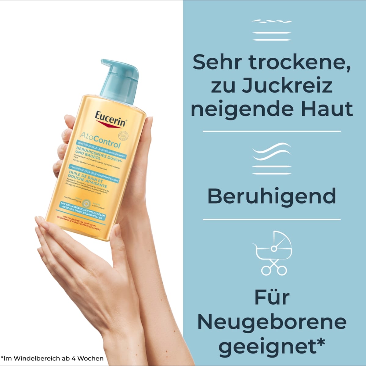 Beruhigendes Dusch- und Badeöl