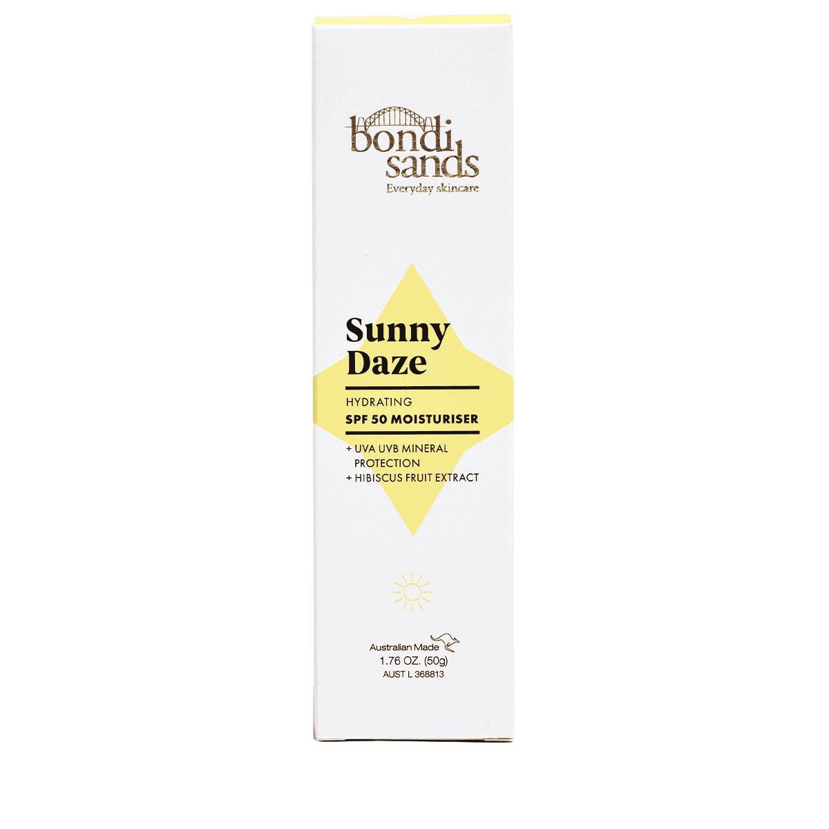 Sunny Daze SPF 50 face moisturiser