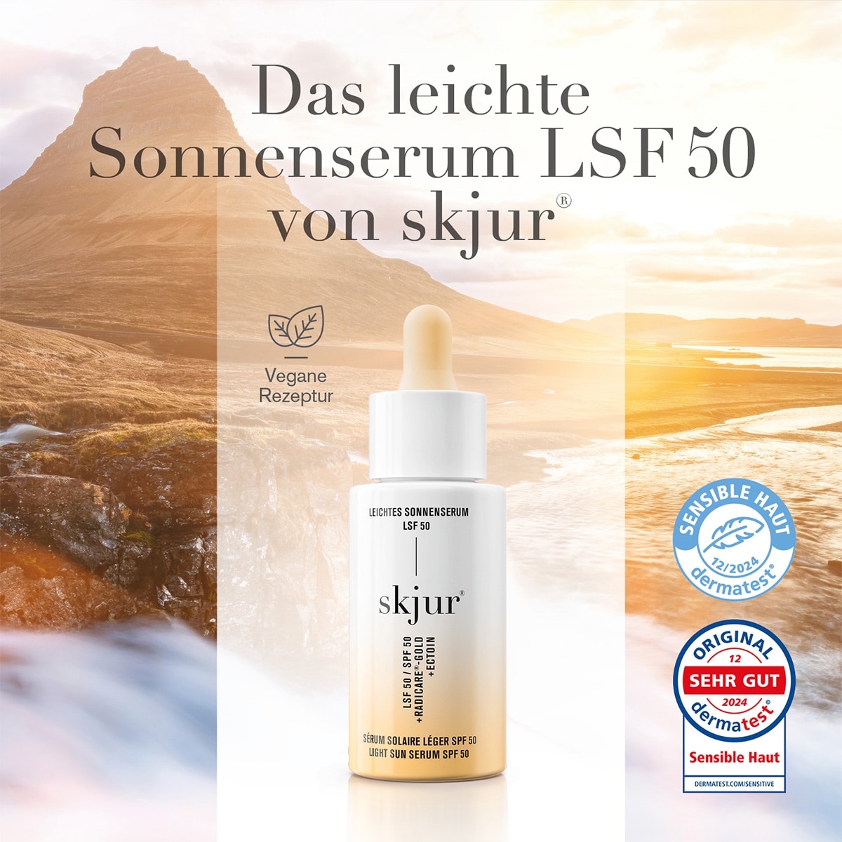 Leichtes Sonnenserum LSF 50