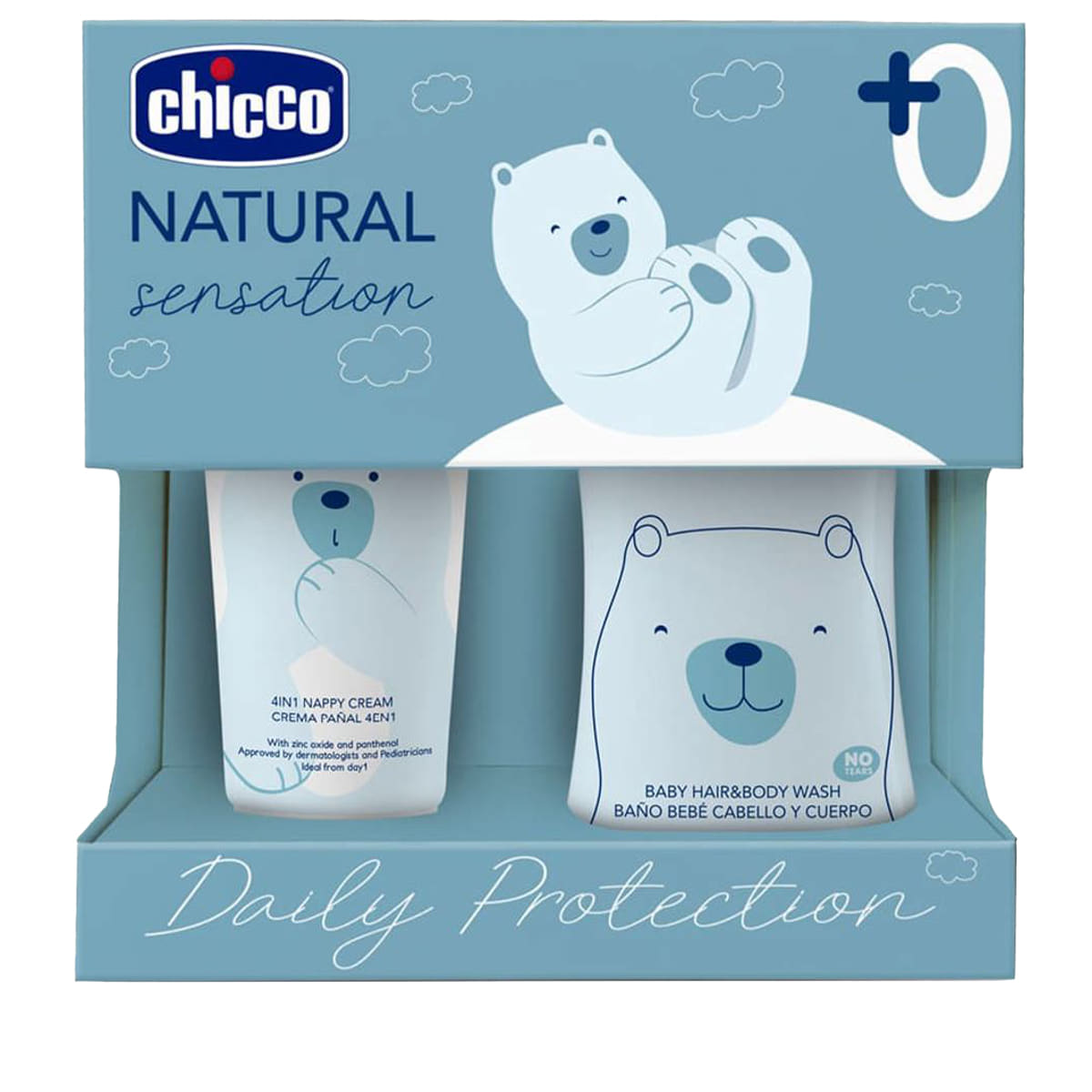Shampoo & Nappy Cream 4-in-1