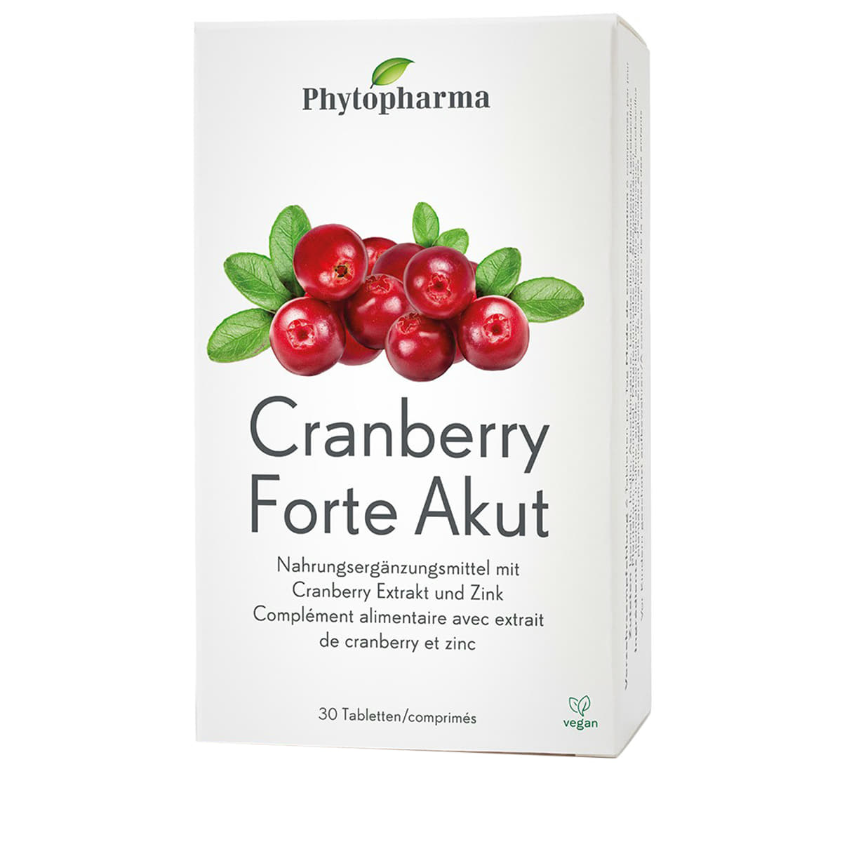 Cranberry Forte Akut Tabletten – 30 Stk.