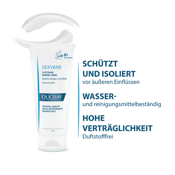 Schützende Barriere-Creme bei Exzemen