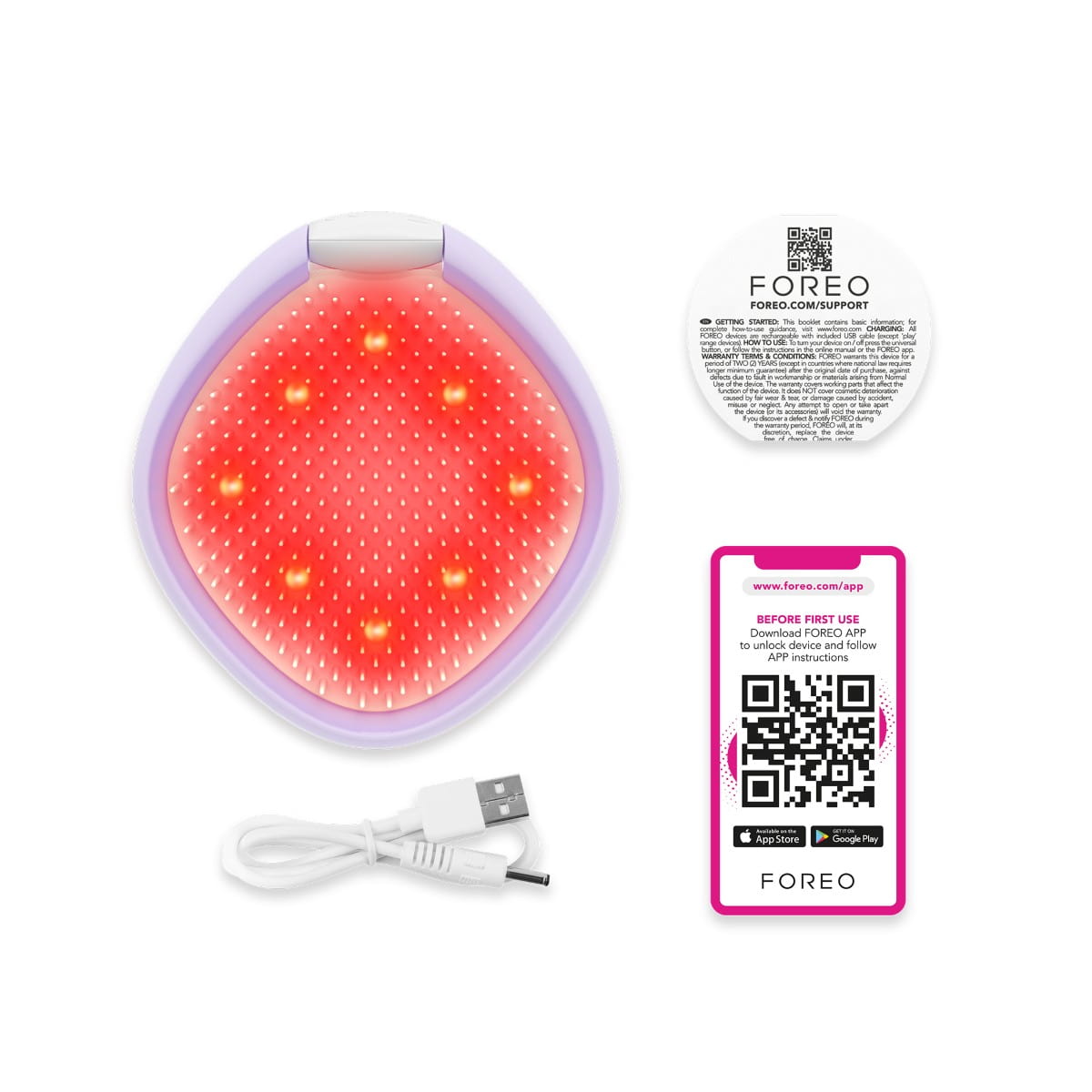 Flip Play Advanced LED Light Hairbrush