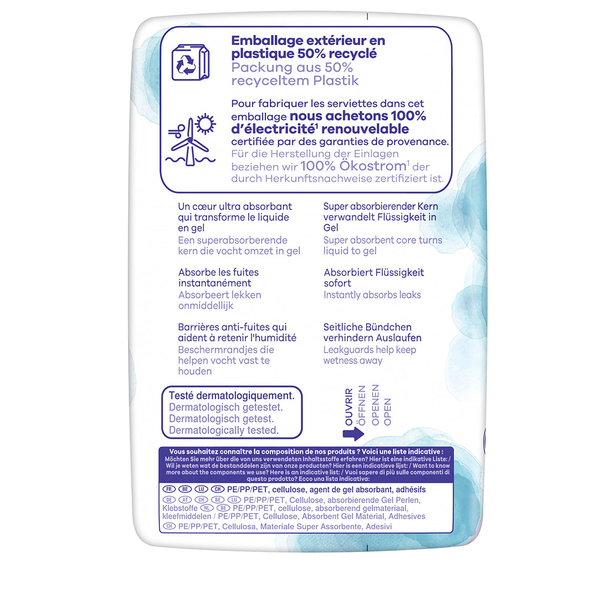 Incontinence Pads Small 0% Fragrances & Dyes - 20 Pcs.