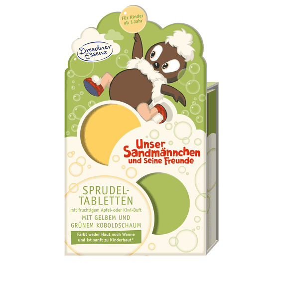 Sandmann Pittiplatsch Sprudel-Tabletten Set