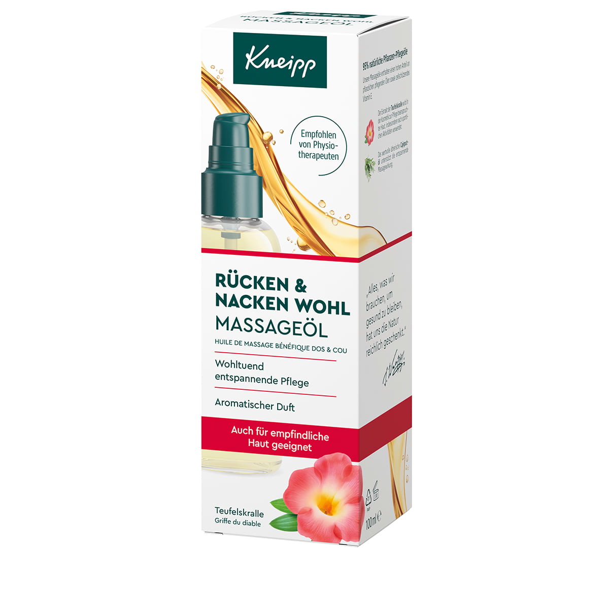 Olio da Massaggio Benessere Schiena & Collo