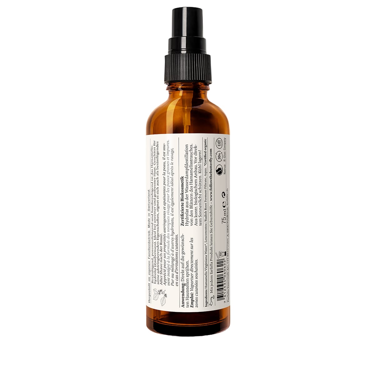 Witch Hazel Organic Floral Water