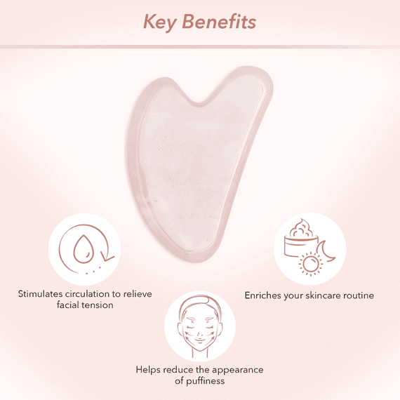 Gua Sha Rose Quartz