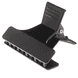 Compartment clips Black 12 pcs.