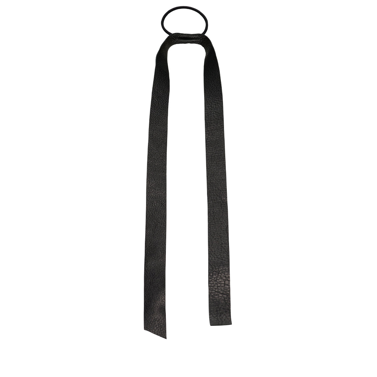 Leather Band Long Black
