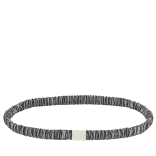 Bandeau fin en soie