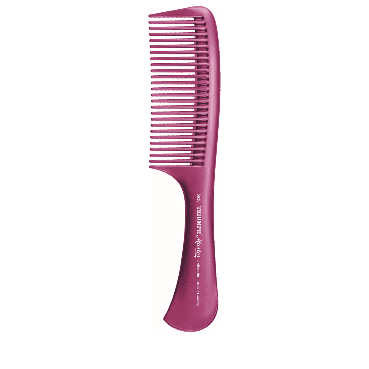 5630 33 Pettine con manico lilla metallico