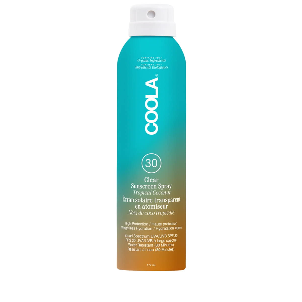 Clear Sunscreen Spray  - Tropical Coconut