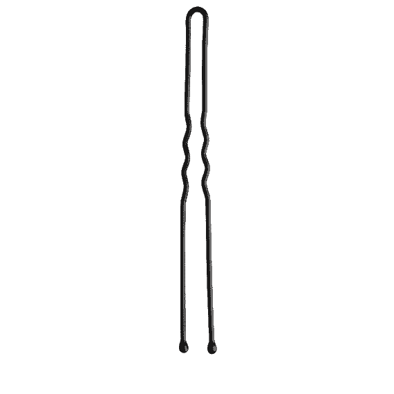2,75" Spille per Capelli neri 150 pz.