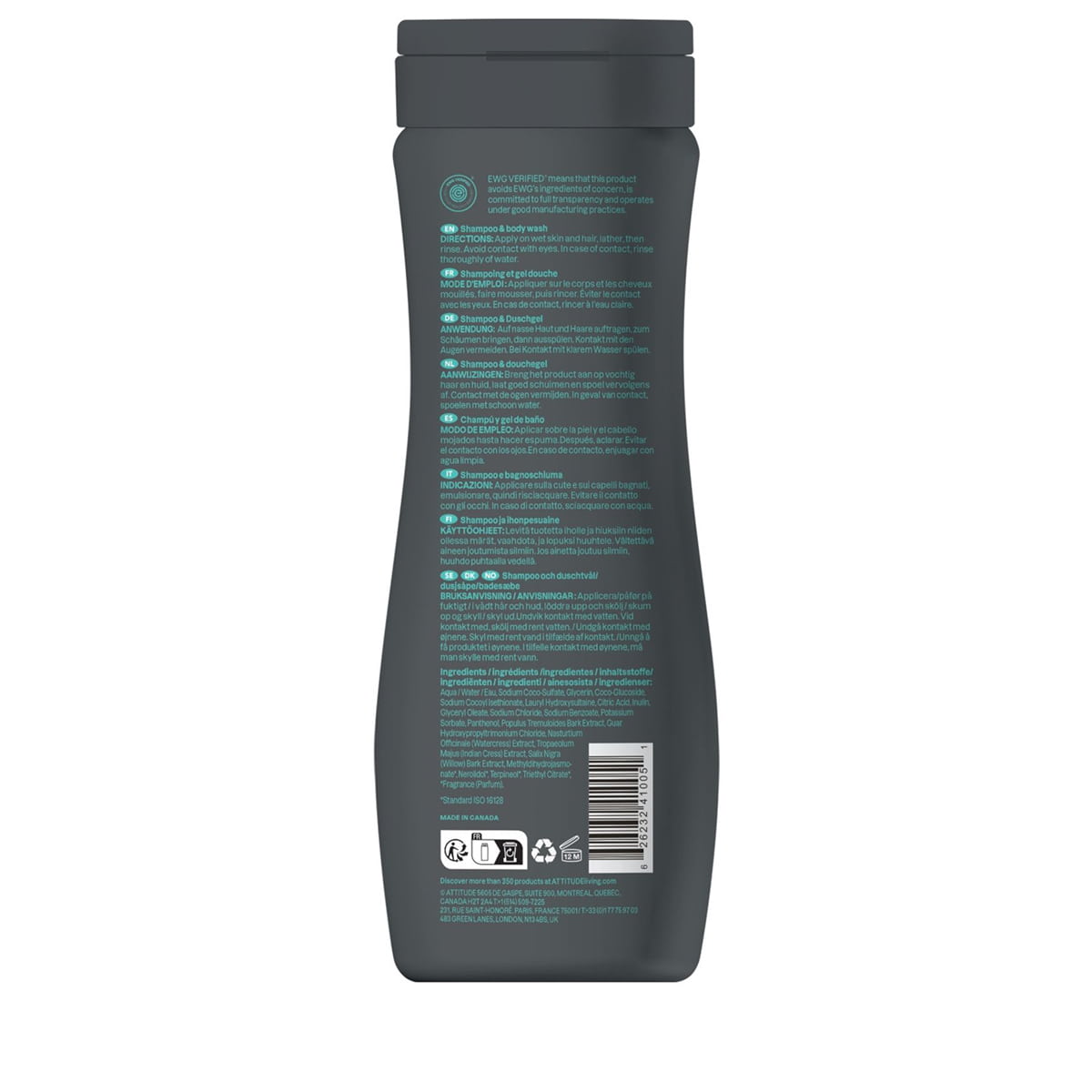 Shampoo antiforfora & docciaschiuma uomo