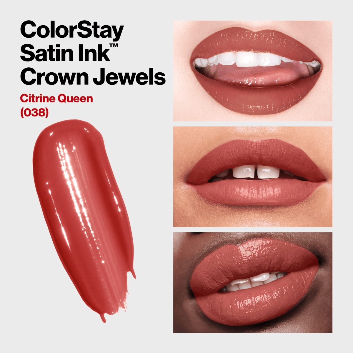 Satin Ink Crown Jewels - Citrine Queen