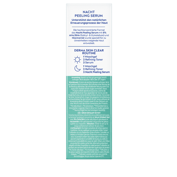 Derma Skin Clear Night Peeling Serum