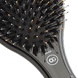 Expert Care Oval Boar&Nylon Bristles Black